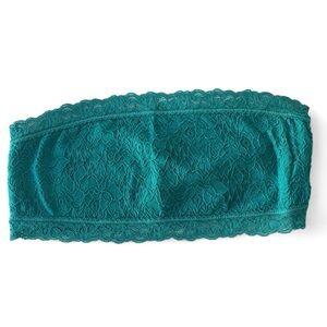 Teal Lace Bandeau